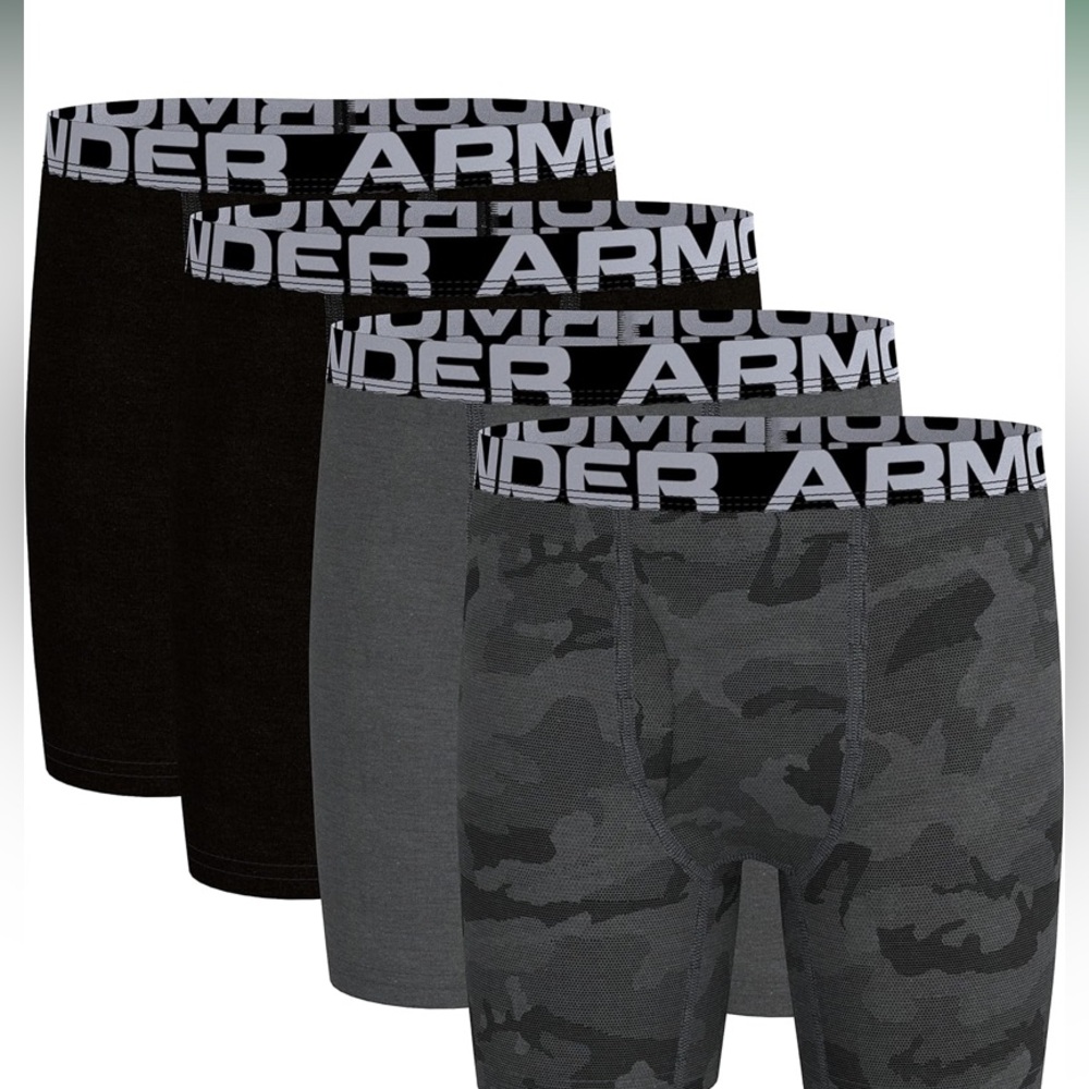 NWOT Under Armour Boys 4 pack boxer Jock